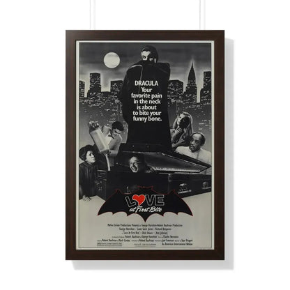 LOVE AT FIRST BITE 1979 - Framed Movie Poster - The Sticker Space