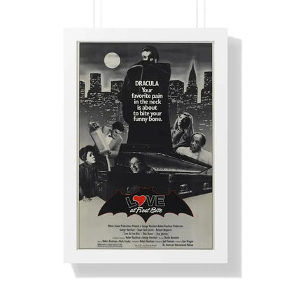 LOVE AT FIRST BITE 1979 - Framed Movie Poster - The Sticker Space