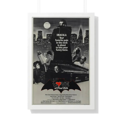 LOVE AT FIRST BITE 1979 - Framed Movie Poster - The Sticker Space