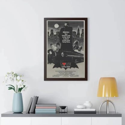 LOVE AT FIRST BITE 1979 - Framed Movie Poster - The Sticker Space