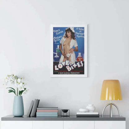 LOVE BITES 1985 - Framed Movie Poster - The Sticker Space