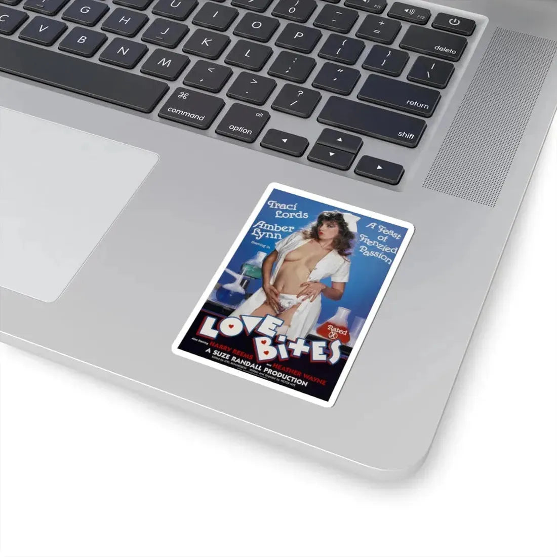 LOVE BITES 1985 Movie Poster - STICKER Vinyl Kiss-Cut Decal - The Sticker Space