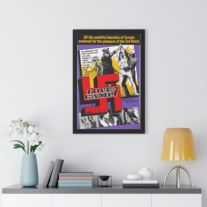 LOVE CAMP 7 1969 - Framed Movie Poster-The Sticker Space