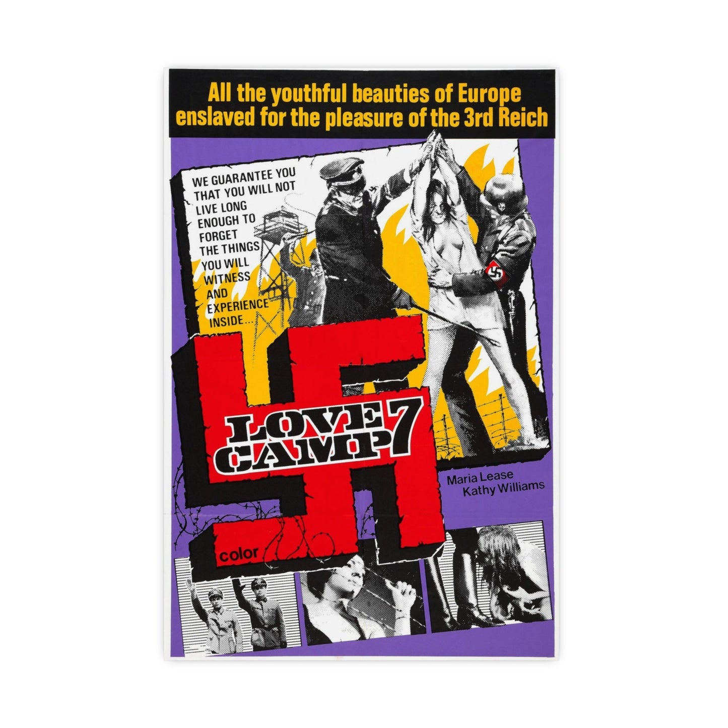 LOVE CAMP 7 1969 - Paper Movie Poster-16″ x 24″ (Vertical)-The Sticker Space