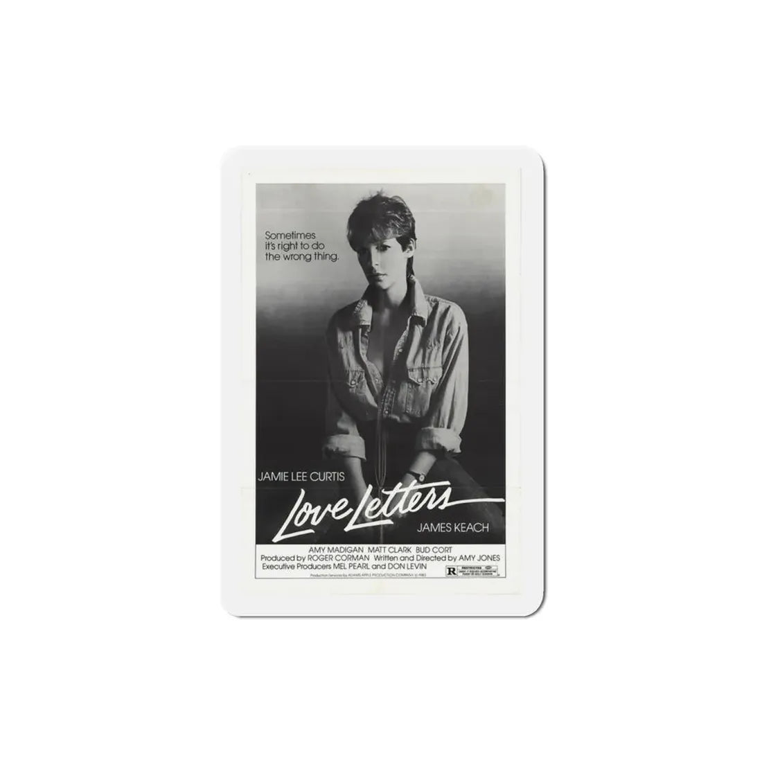 Love Letters 1983 Movie Poster Refrigerator Magnet - The Sticker Space