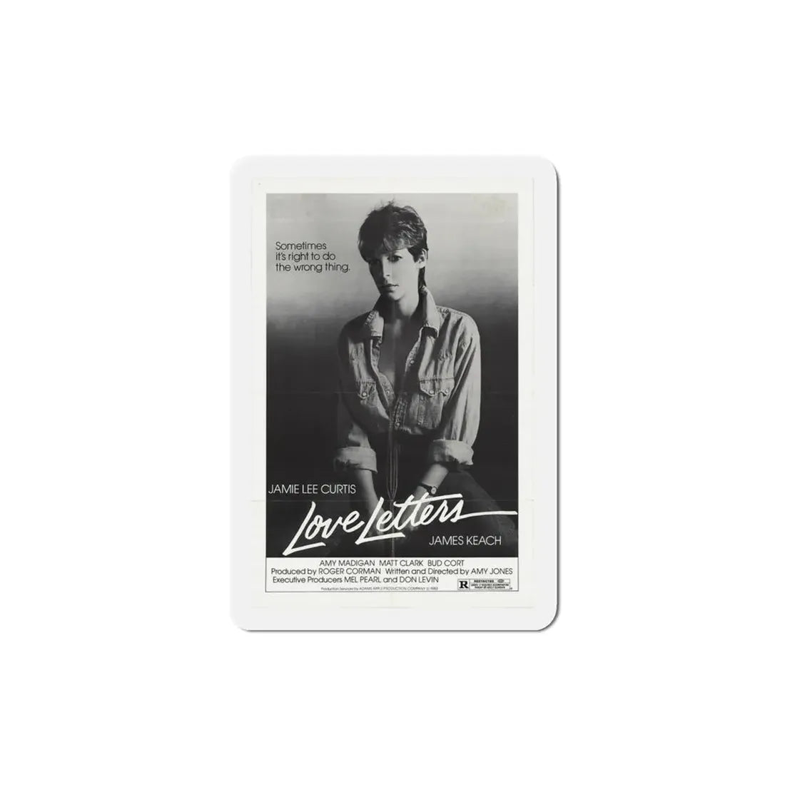 Love Letters 1983 Movie Poster Refrigerator Magnet - The Sticker Space