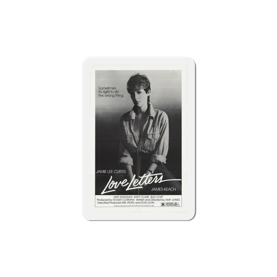 Love Letters 1983 Movie Poster Refrigerator Magnet - The Sticker Space