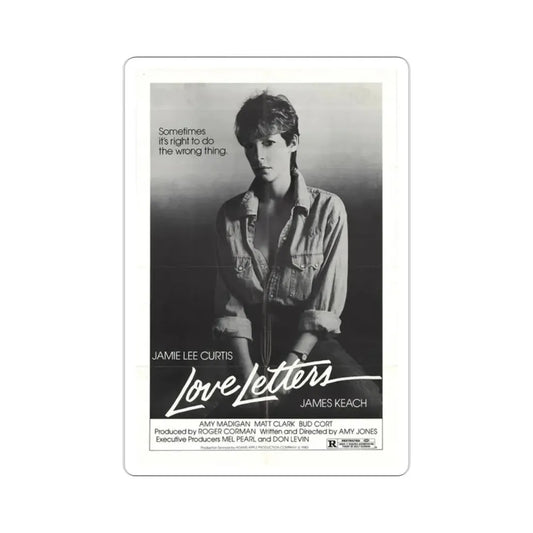Love Letters 1983 Movie Poster STICKER Vinyl Die-Cut Decal 2 Inch - The Sticker Space