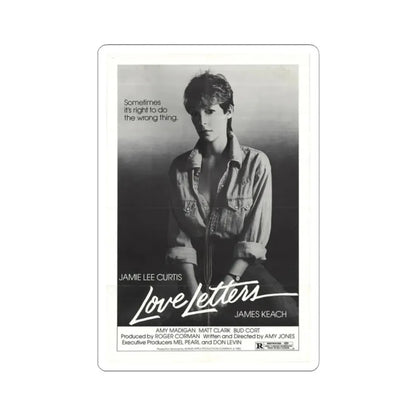 Love Letters 1983 Movie Poster - STICKER Vinyl Kiss-Cut Decal 2 Inch White - The Sticker Space
