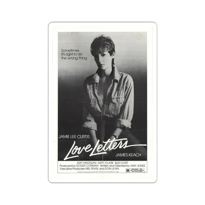 Love Letters 1983 Movie Poster - STICKER Vinyl Kiss-Cut Decal 6 Inch White - The Sticker Space