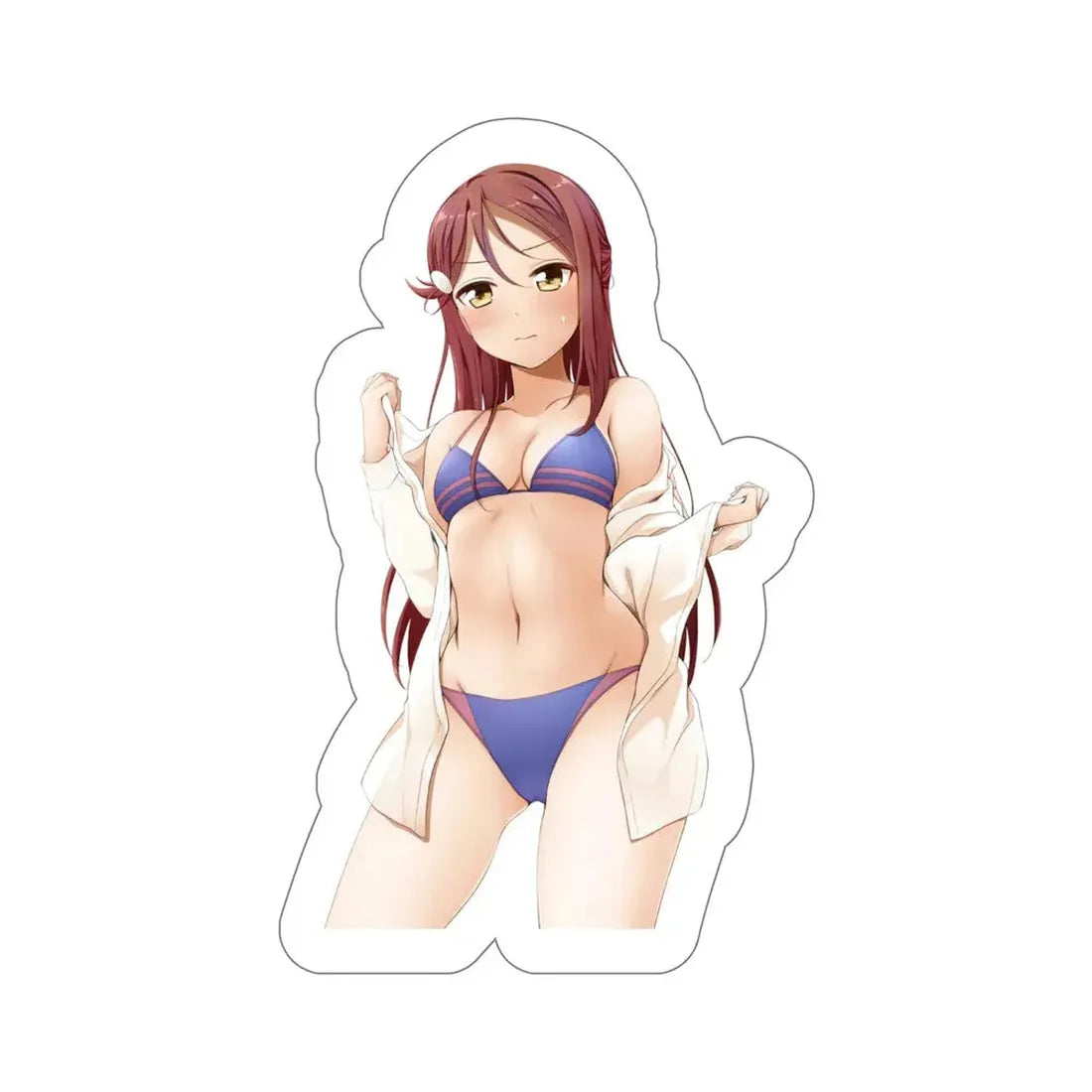 Love Live! Sunshine!! - Riko Sakurauchi (Anime/Ecchi/Waifu) STICKER Vinyl Die-Cut Decal 6 Inch - The Sticker Space