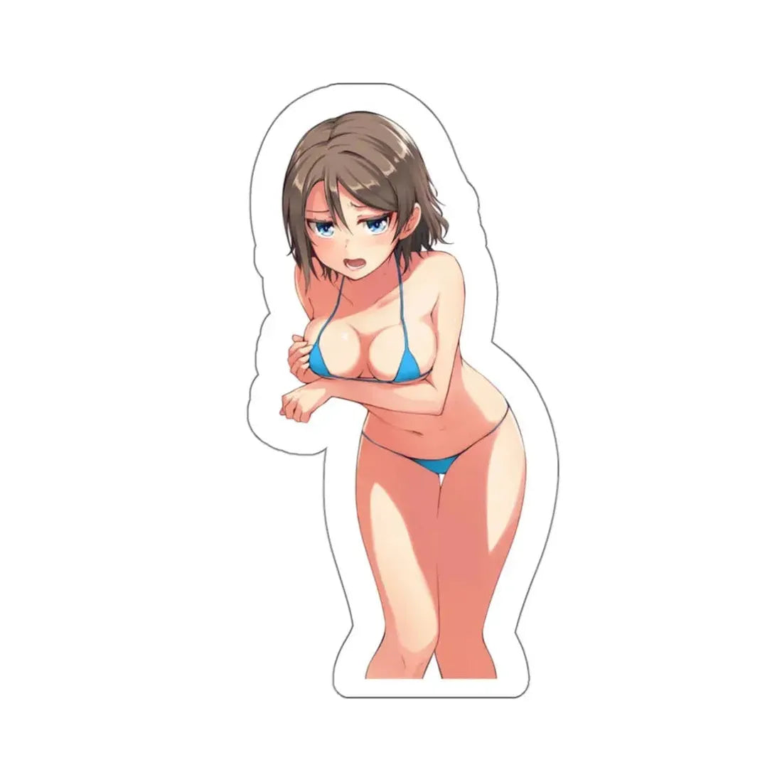 Love Live! Sunshine!! - You Watanabe v2 (Anime/Ecchi/Waifu) STICKER Vinyl Die-Cut Decal 3 Inch - The Sticker Space