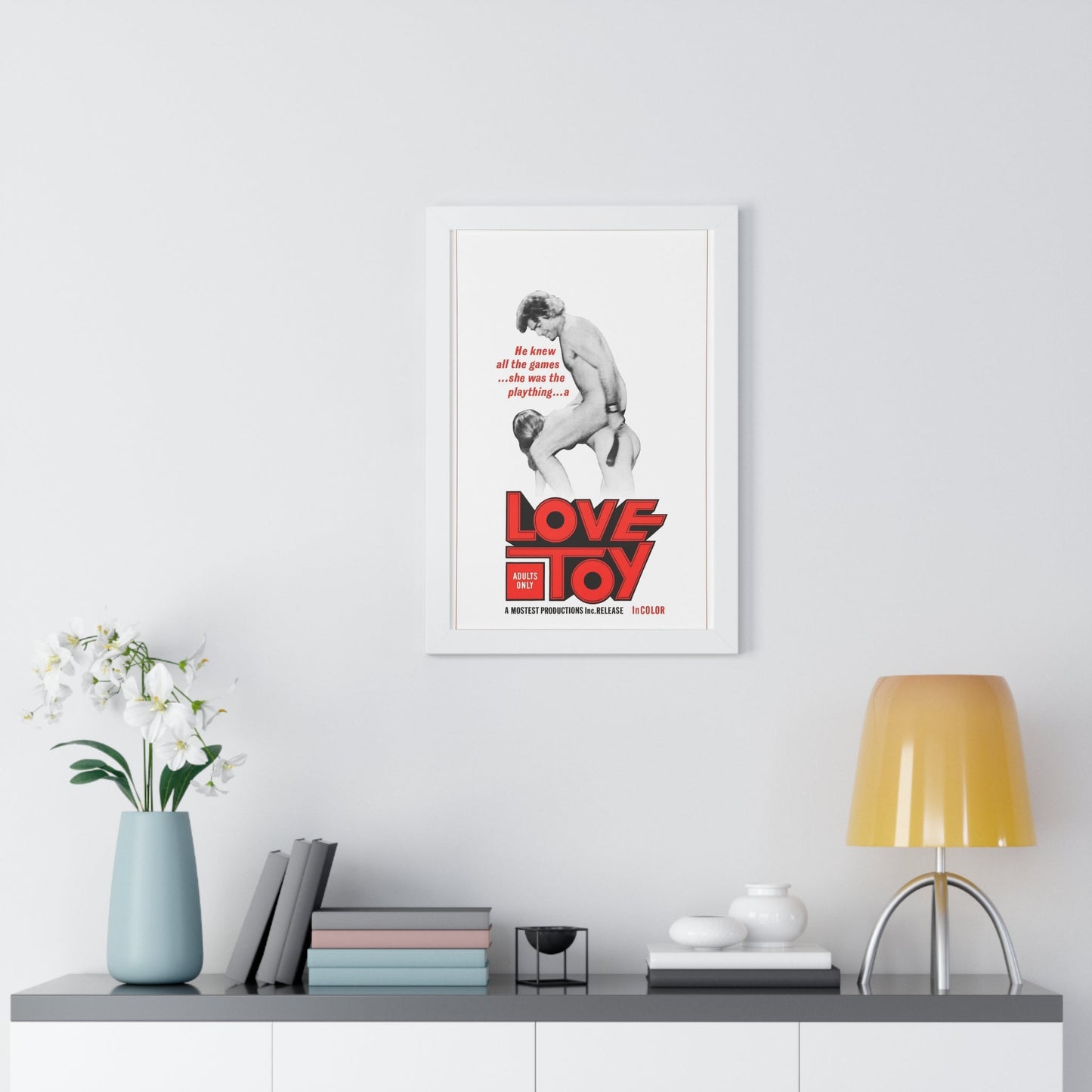 LOVE TOY 1971 - Framed Movie Poster-The Sticker Space