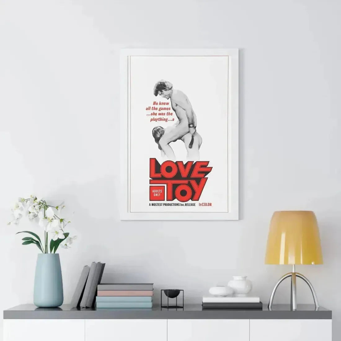LOVE TOY 1971 - Framed Movie Poster - The Sticker Space