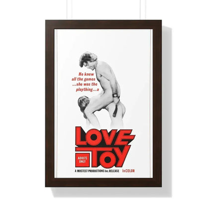 LOVE TOY 1971 - Framed Movie Poster - The Sticker Space