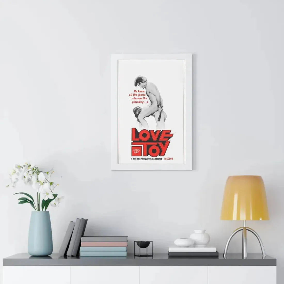 LOVE TOY 1971 - Framed Movie Poster - The Sticker Space