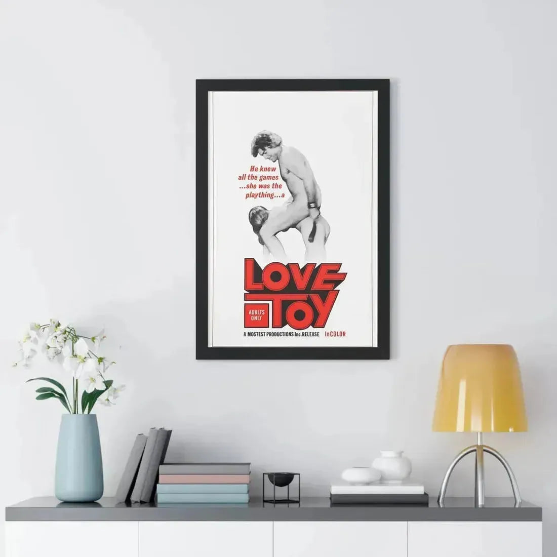 LOVE TOY 1971 - Framed Movie Poster - The Sticker Space