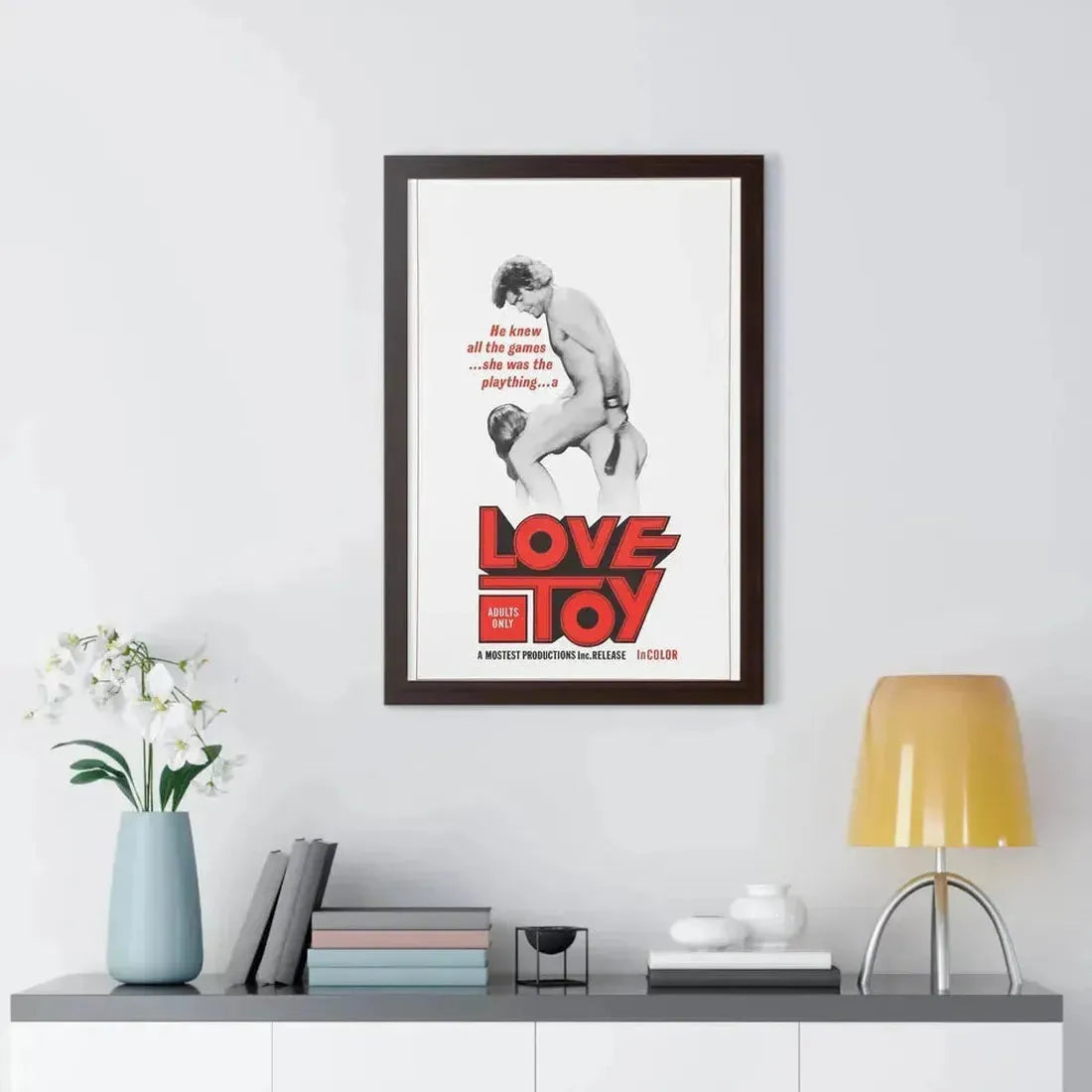 LOVE TOY 1971 - Framed Movie Poster - The Sticker Space