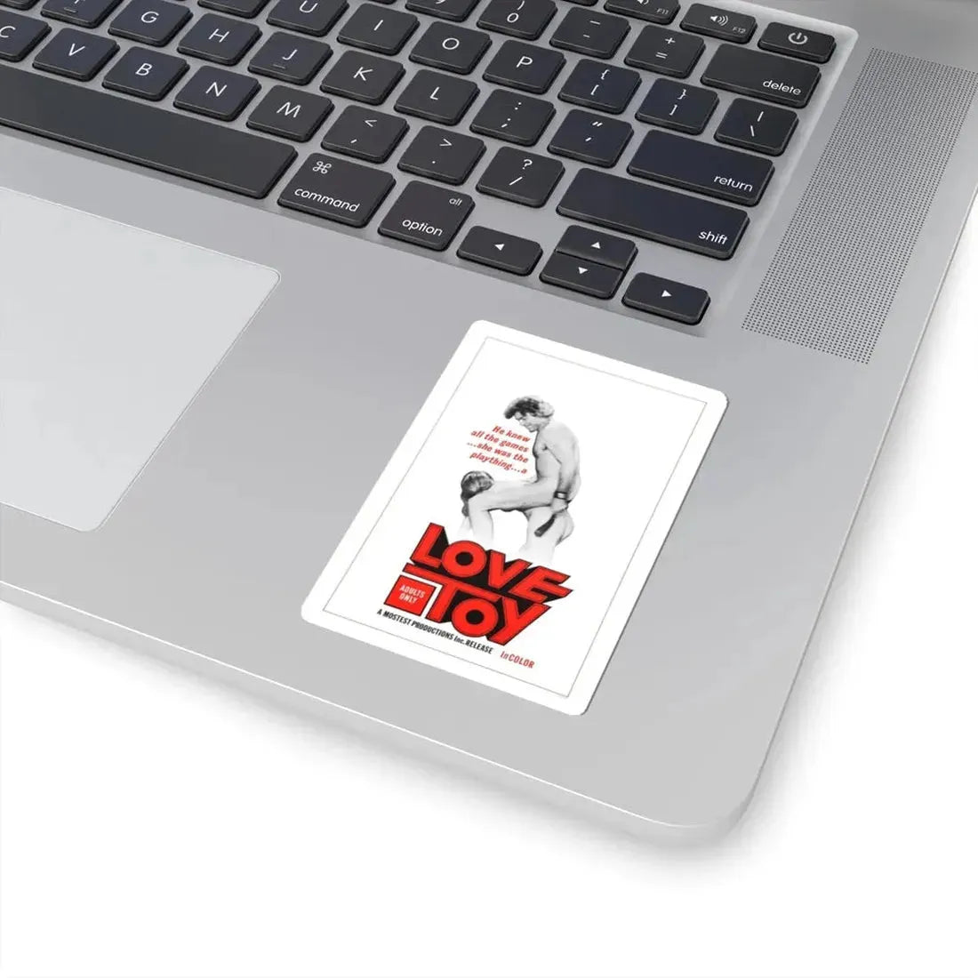 LOVE TOY 1971 Movie Poster - STICKER Vinyl Kiss-Cut Decal - The Sticker Space