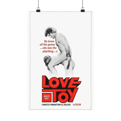 LOVE TOY 1971 - Paper Movie Poster 12″ x 18″ Matte - The Sticker Space