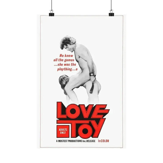 LOVE TOY 1971 - Paper Movie Poster 12″ x 18″ Matte - The Sticker Space