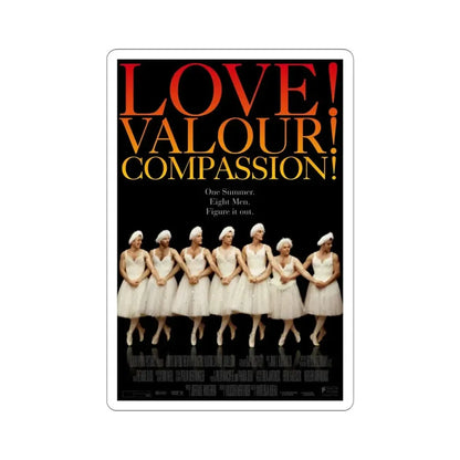 Love Valour Compassion 1997 Movie Poster STICKER Vinyl Die-Cut Decal 4 Inch - The Sticker Space