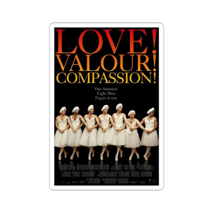 Love Valour Compassion 1997 Movie Poster STICKER Vinyl Die-Cut Decal - The Sticker Space