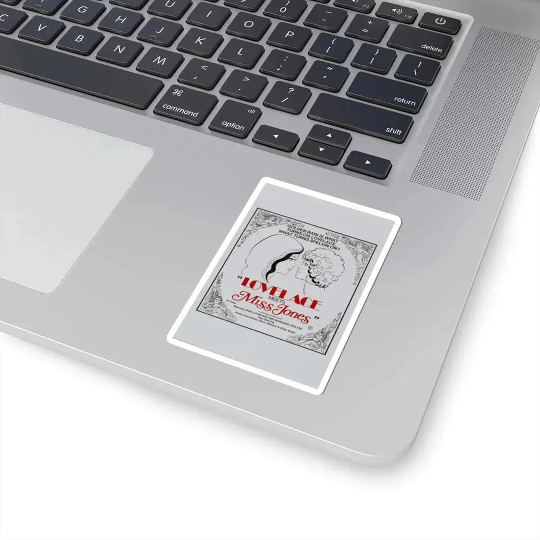 LOVELACE MEETS MISS JONES 1975 Movie Poster - STICKER Vinyl Kiss-Cut Decal - The Sticker Space