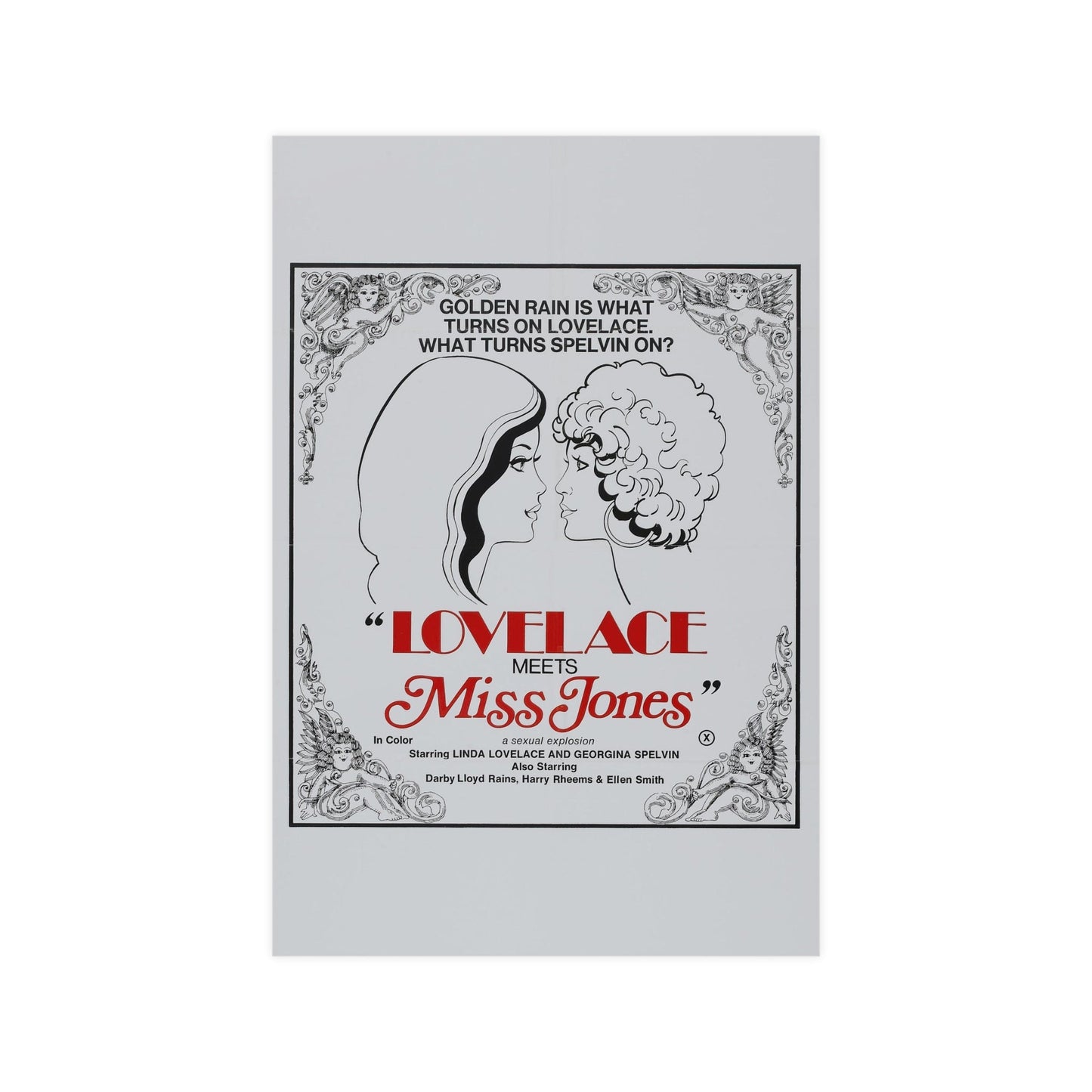 LOVELACE MEETS MISS JONES 1975 - Paper Movie Poster-12″ x 18″ (Vertical)-The Sticker Space