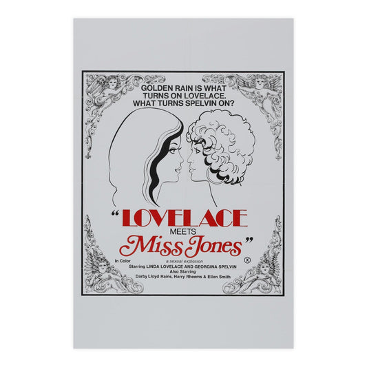 LOVELACE MEETS MISS JONES 1975 - Paper Movie Poster-24″ x 36″ (Vertical)-The Sticker Space