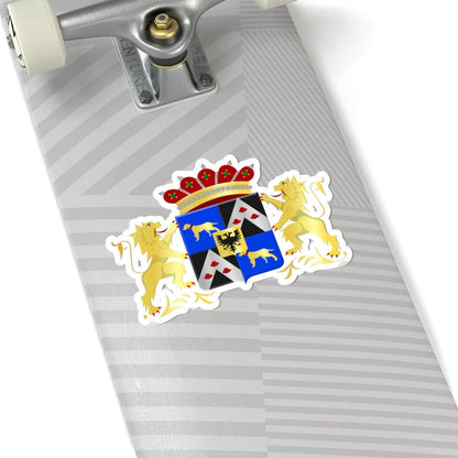 Lovendegem wapen (Belgium) (Coat of Arms) STICKER Vinyl Kiss-Cut Decal - The Sticker Space