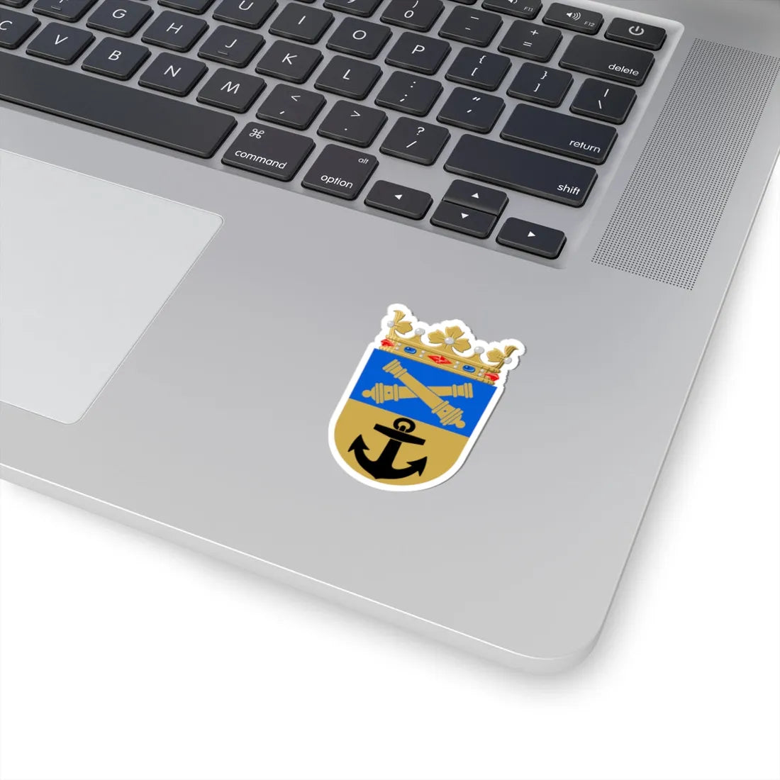Loviisa.vaakuna (Finland) (Coat of Arms) STICKER Vinyl Kiss-Cut Decal - The Sticker Space
