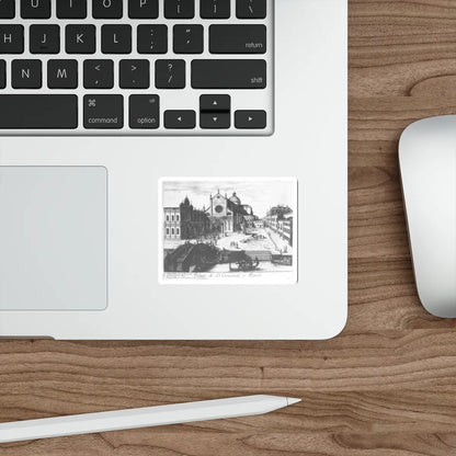 SKU:37367520666370486205 Sticker types:White Shape:Die-Cut Sizes:3" × 3"