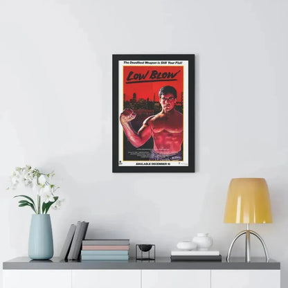 LOW BLOW (LOWBLOW) 1986 - Framed Movie Poster - The Sticker Space