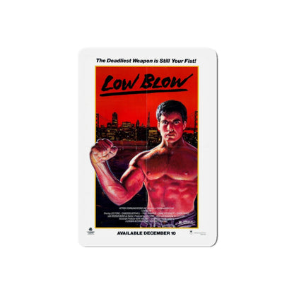 LOW BLOW (LOWBLOW) 1986 Movie Poster - Refrigerator Magnet-5" x 5"-The Sticker Space