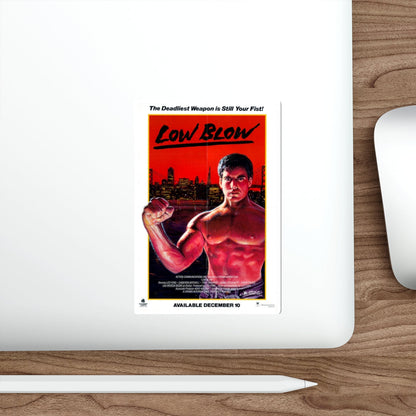 LOW BLOW (LOWBLOW) 1986 Movie Poster STICKER Vinyl Die-Cut Decal-The Sticker Space