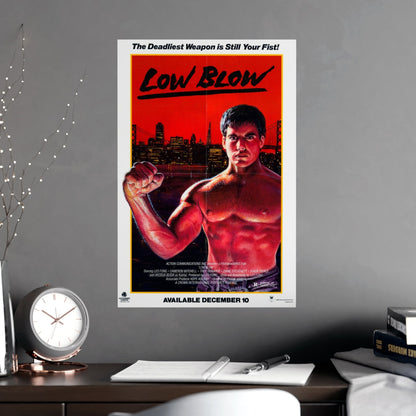 LOW BLOW (LOWBLOW) 1986 - Paper Movie Poster-The Sticker Space