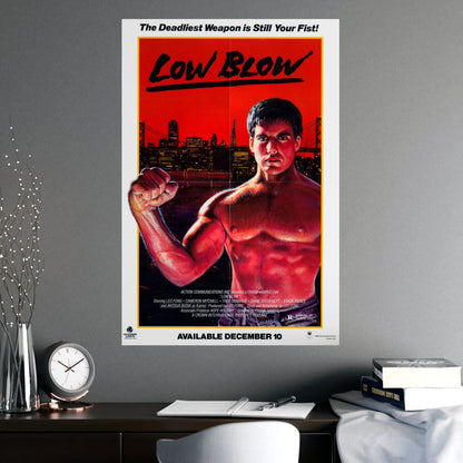 LOW BLOW (LOWBLOW) 1986 - Paper Movie Poster-The Sticker Space