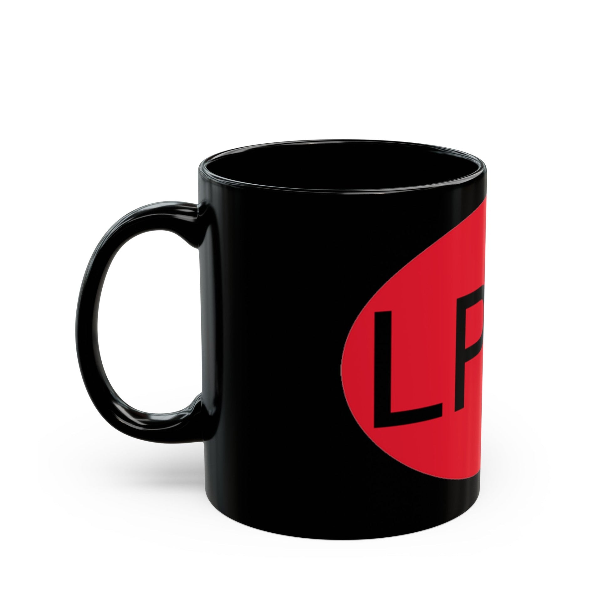 LPA 21st Airlift Squadron (U.S. Air Force) Black Coffee Mug-The Sticker Space