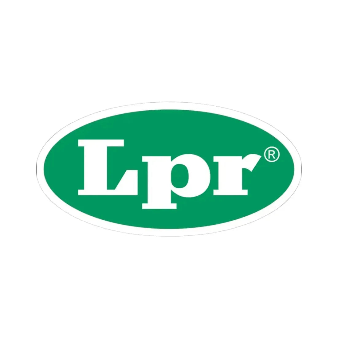 Lpr (Logo) STICKER Vinyl Kiss-Cut Decal 3 Inch White - The Sticker Space