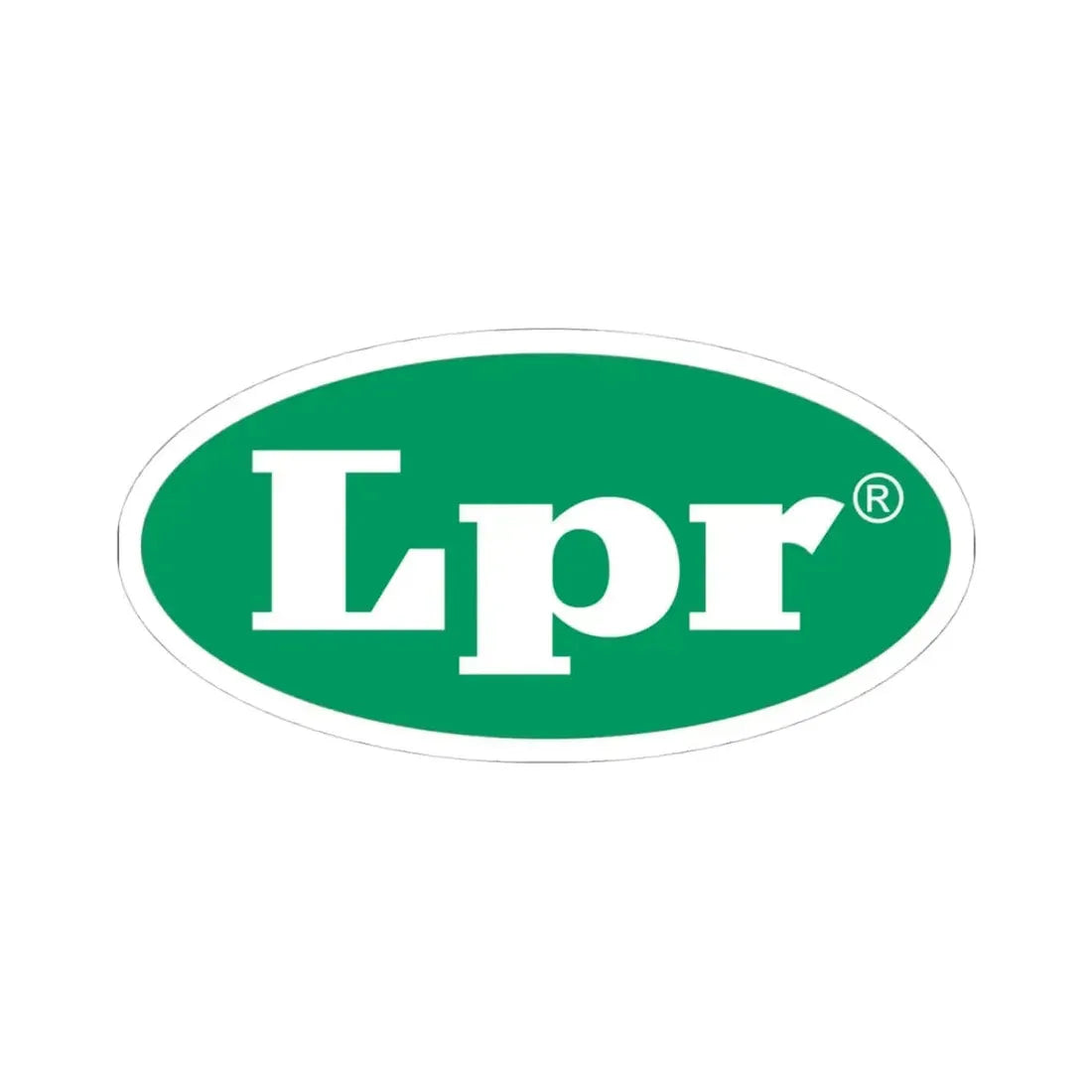 Lpr (Logo) STICKER Vinyl Kiss-Cut Decal 4 Inch White - The Sticker Space