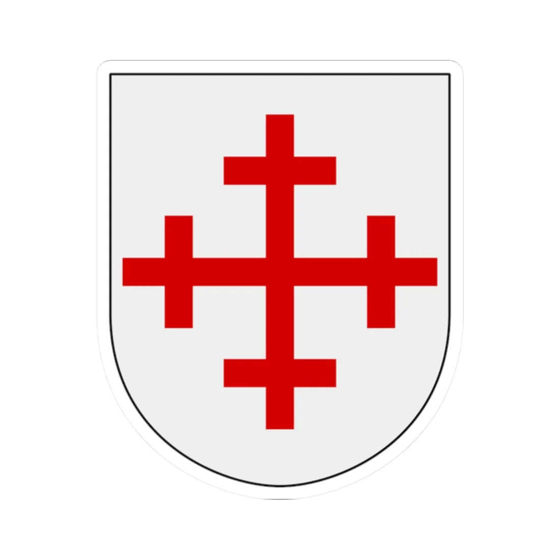 Lösing vapen (Sweden) (Coat of Arms) STICKER Vinyl Kiss-Cut Decal 2 Inch White - The Sticker Space