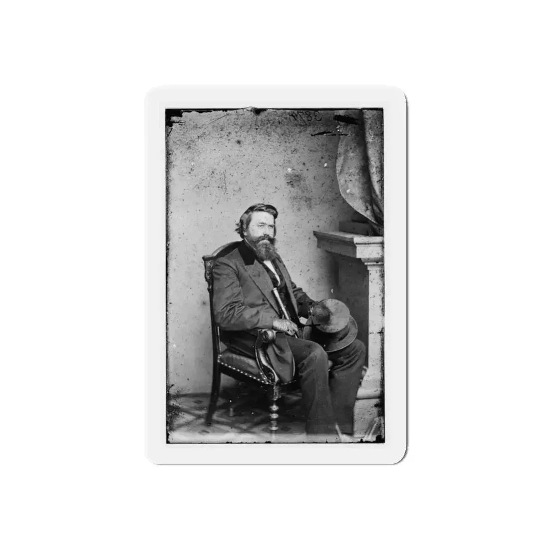 L.T. Wigfall, Brig. Gen. Csa 002 (U.S. Civil War) Refrigerator Magnet 4 Inch Die-Cut - The Sticker Space