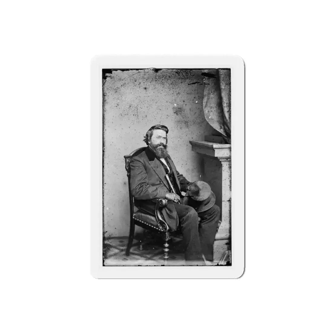 L.T. Wigfall, Brig. Gen. Csa 002 (U.S. Civil War) Refrigerator Magnet - The Sticker Space