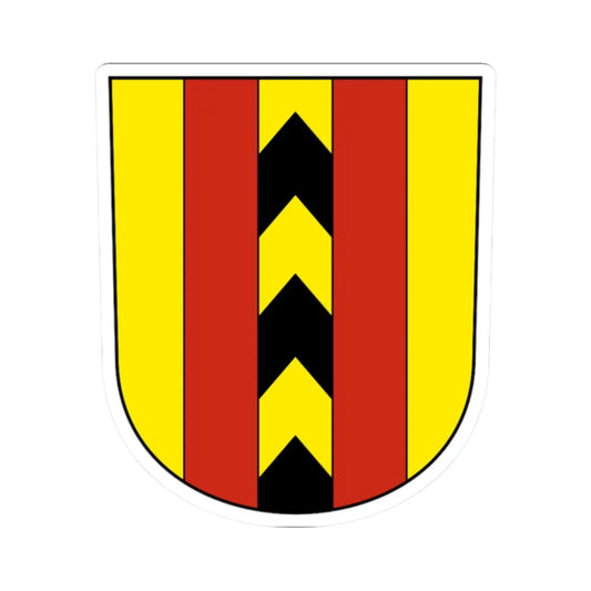 LüterkofenIchertswil-blazon (Switzerland) (Coat of Arms) STICKER Vinyl Kiss-Cut Decal 2 Inch White - The Sticker Space
