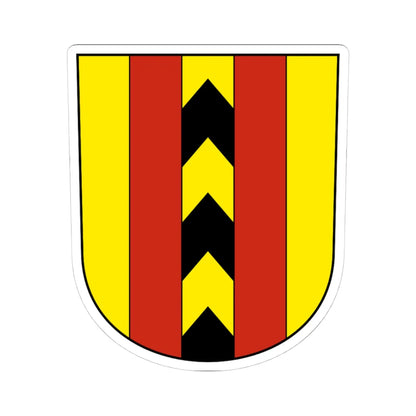 LüterkofenIchertswil-blazon (Switzerland) (Coat of Arms) STICKER Vinyl Kiss-Cut Decal 4 Inch White - The Sticker Space