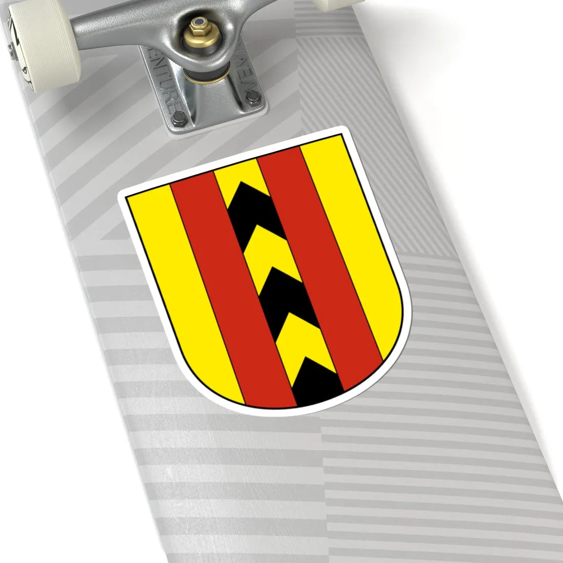 LüterkofenIchertswil-blazon (Switzerland) (Coat of Arms) STICKER Vinyl Kiss-Cut Decal - The Sticker Space