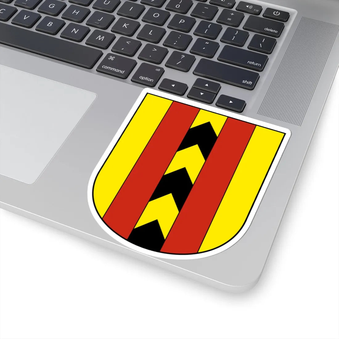 LüterkofenIchertswil-blazon (Switzerland) (Coat of Arms) STICKER Vinyl Kiss-Cut Decal - The Sticker Space