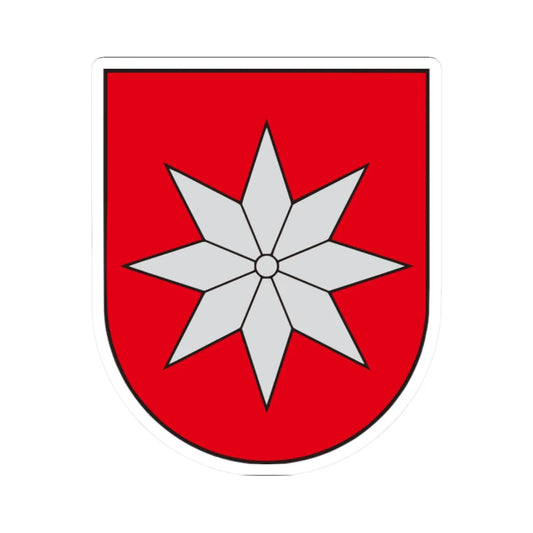 LTU Balninkai COA (Lithuania) (Coat of Arms) STICKER Vinyl Kiss-Cut Decal 2 Inch White - The Sticker Space