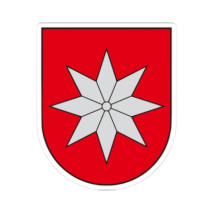 LTU Balninkai COA (Lithuania) (Coat of Arms) STICKER Vinyl Kiss-Cut Decal 4 Inch White - The Sticker Space